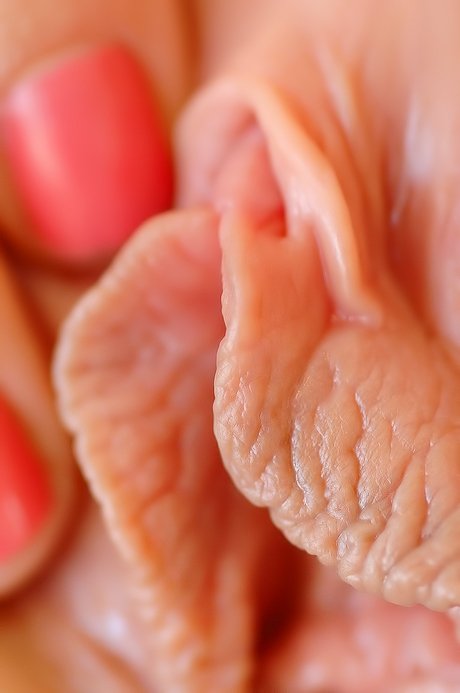 Dark-haired beauty posing sexily with her legs high up on cam