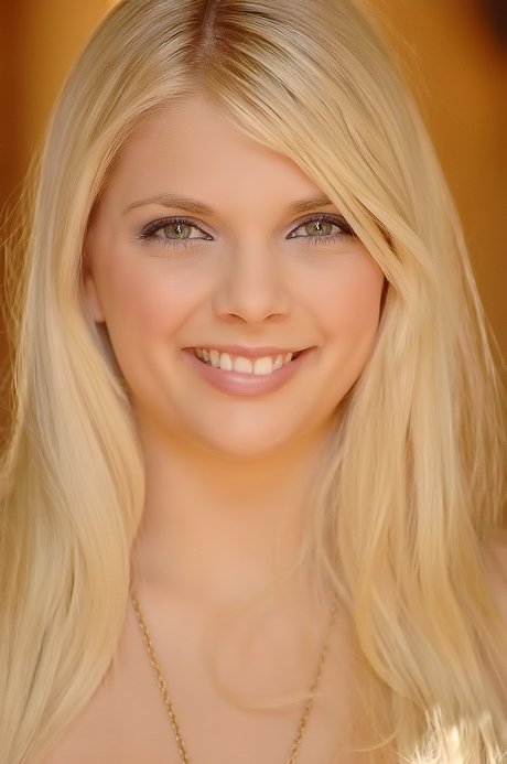 Blond-haired beauty shows her awesome breasts and gets freaky too